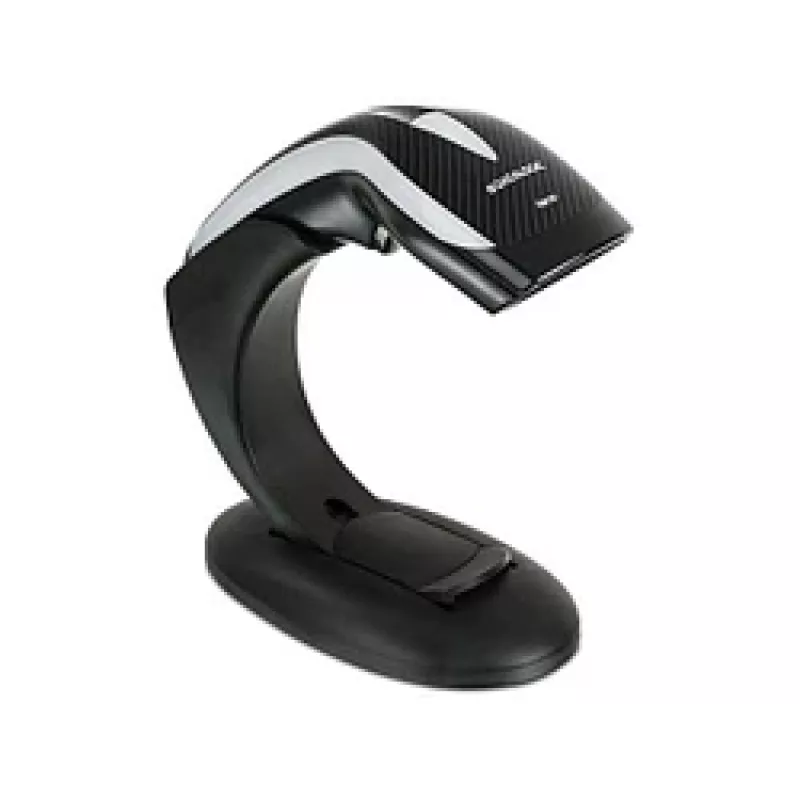 Datalogic Heron HD3130 kit, 1D-barcodescanner met standaard en USB-kabel, zwart
