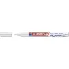 Permanentmarker penseelpunt Edding 751 wit 10 stuks