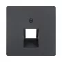 Berker 14076086 Middenstuk voor UAE-contactdoos Q.1/Q.3, antraciet, 10-pack