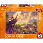 Thomas Kinkade Studios: Disney Dreams Collection - De Leeuwenkoning, puzzel 1000 stukjes