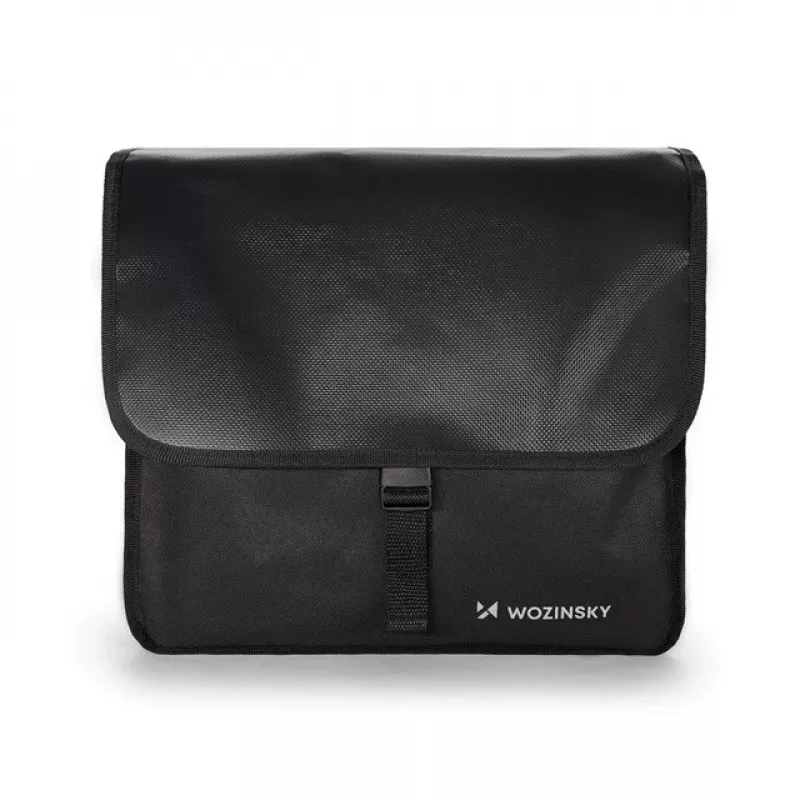 Fietspacktas Wozinsky dubbele drager tas 28 L zwart WBB34BK