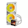 CPU-waterkoeling Darkflash DE240 (wit) – 240-mm-radiator, gesloten AIO-circuit