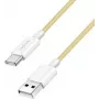LogiLink USB 2.0 Type-C-kabel C/M naar A/M 60W geel 1,5 m