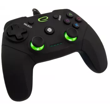 Gamepad ESPERANZA EGG110K bedraad USB met trilling, 12 toetsen, 1,5 m kabel — voor pc en PS3