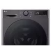 LG F4DR510S2M wasmachine met droger 10 kg / 6 kg 1400 t/min zwart