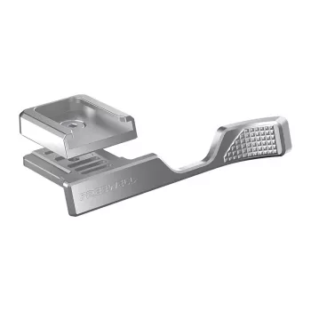 Cold Shoe Thumb Mount Freewell FW-FU-XTGS voor Fuji X100VI, zilver, accessoire montagebeugel voor camera