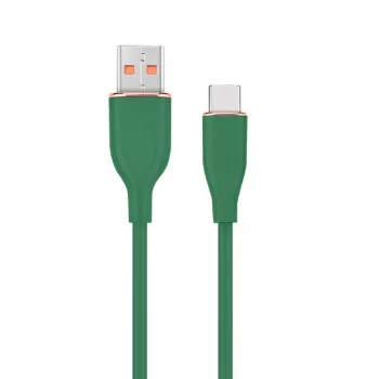 Type-C USB-oplaad- en datakabel, 1,5 m, groen