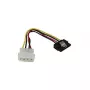 Synergy21 kabel SATA-stroomkabel 4-polig -> 15-polig (recht) **