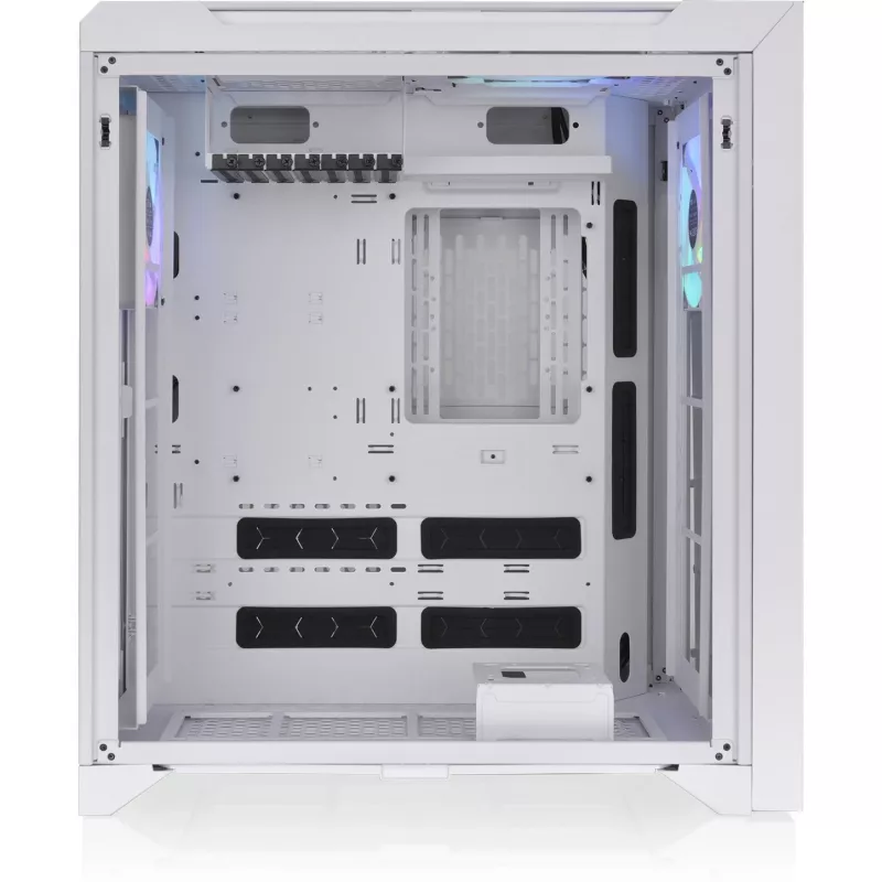 CTE C700 TG ARGB Snow, Tower-behuizing Wit, gehard glas