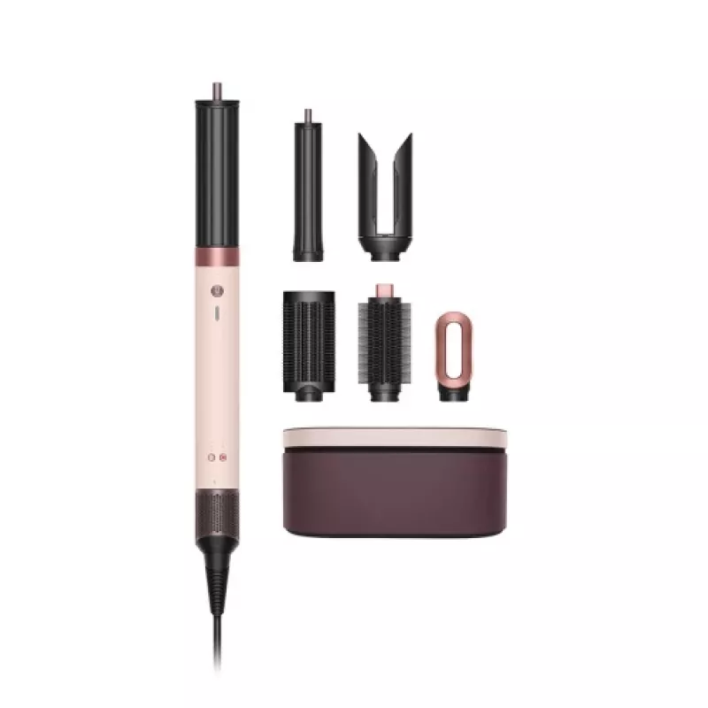 Airwrap Co-anda2x Straight + Wavy, Multistyler crème/roségoud, Bluetooth, 1.700 Watt (beschadigde verpakking)