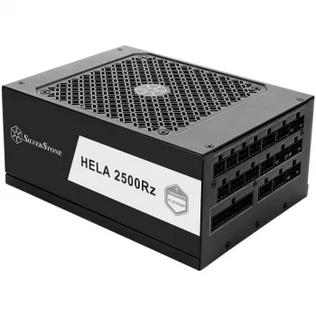 HELA 2500R, pc-voeding zwart, 4x 12-pin High Power GPU, 7x PCIe, kabelmanagement, 2500 watt