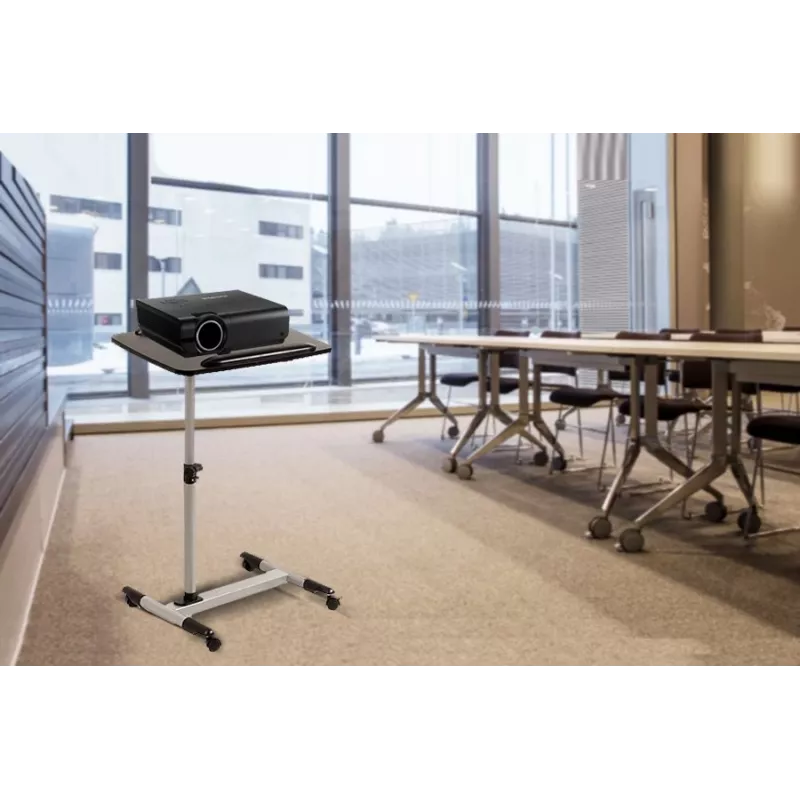 Maclean laptop/projectorwagen, rolbaar, MC-671
