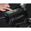 Extralink fietstas, waterdichte frametas met telefoonhoesje