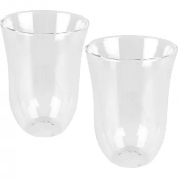 Koffieglas DeLonghi De’Longhi 5513214611 transparant glas 2 st. 220 ml 117 mm
