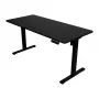 Gamingtafel Acer Predator NEXUS zwart – recht tafelblad, houten blad 1500×680 mm, ijzeren frame, netstroom