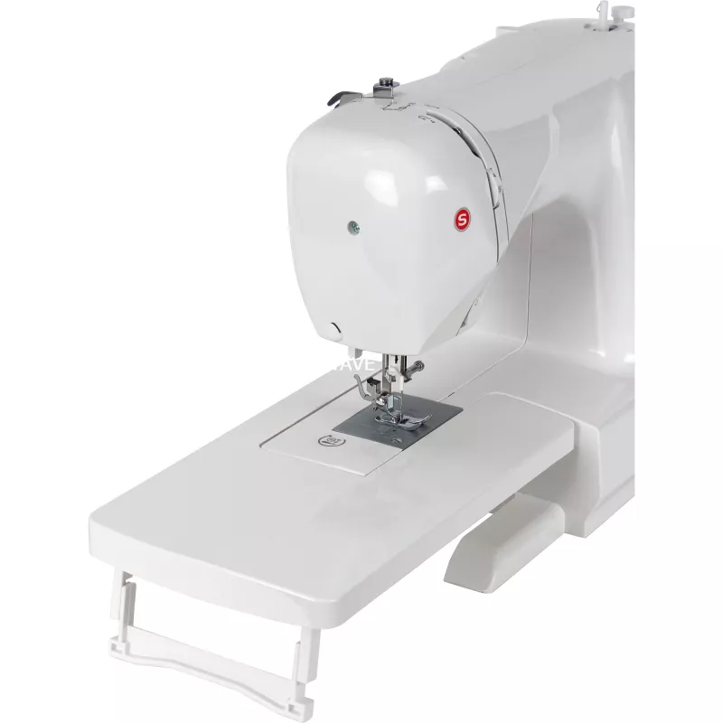Singer 6699 naaimachine, elektronisch, wit, roze