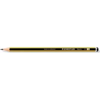 STAEDTLER Noris - B - Zwart - Geel - Duitsland - PEFC - 2 mm - 12 stuks