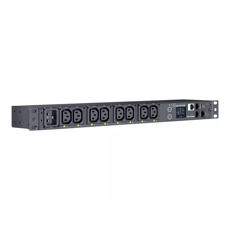 CyberPower PDU41005 Power Distribution Unit (PDU) 8 AC-uitgangen 1U zwart