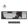Mechanisch toetsenbord Keychron Q6H-M1 draadloos RGB Carbon zwart