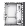 Akyga AK-302-01BL SFF-pc-behuizing, Micro-ATX / Mini-ITX, USB-C + 2x USB 3.0 + USB 2.0, zonder voeding, zwart