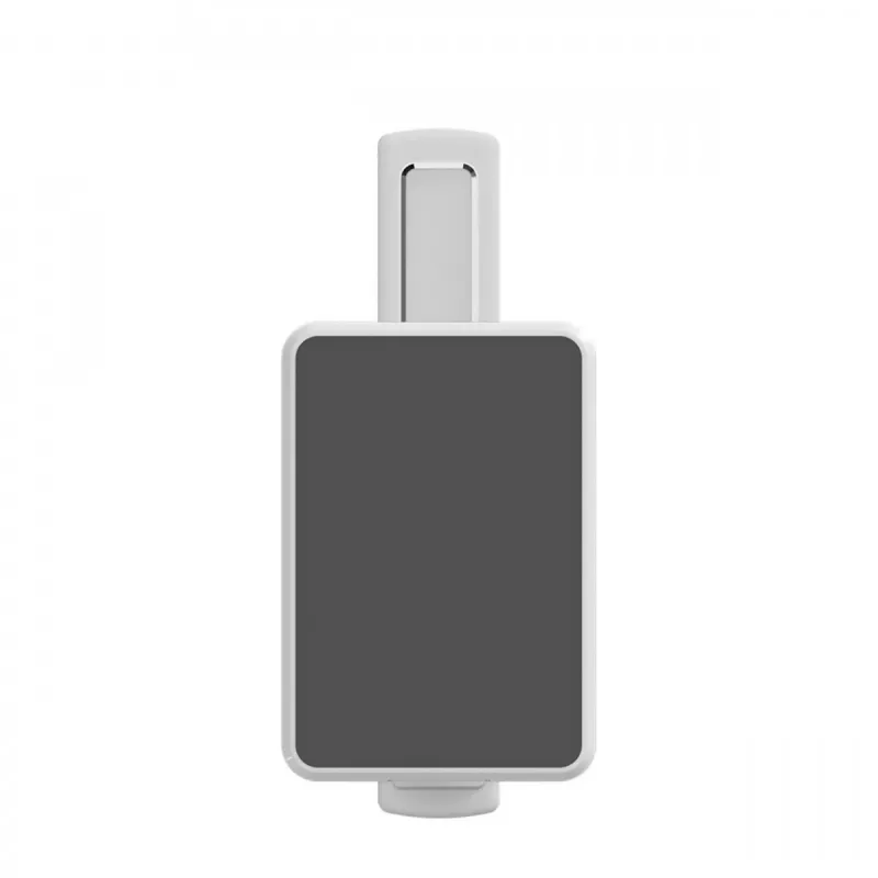 Media-Tech MT222 Leditou led-bureaulamp met 15 W Qi draadloze oplader, klok, wekker, thermometer, wit