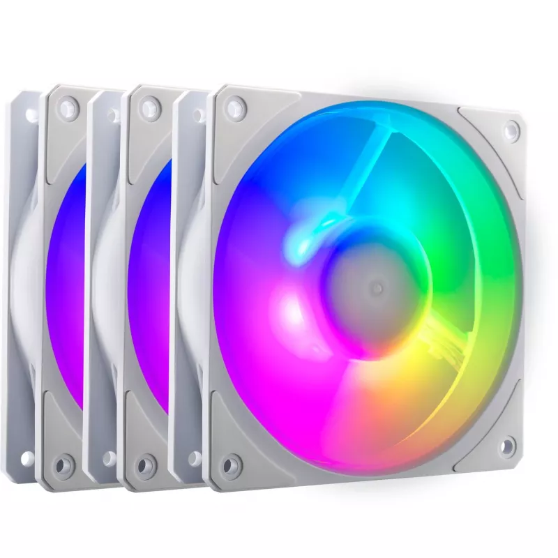 COOLER MASTER Mobius 120P ARGB 120mm wit 3-pack