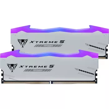 DIMM 32 GB DDR5-6400 (2x 16 GB) dual-kit, werkgeheugen zwart, PVXR532G64C32KM, Viper Xtreme 5 MPower RGB, INTEL XMP