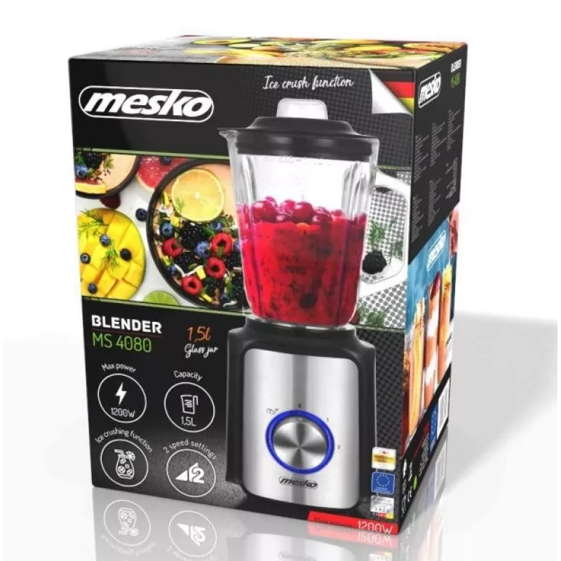Mesko MS 4080 mixer 1,5 L staafmixer