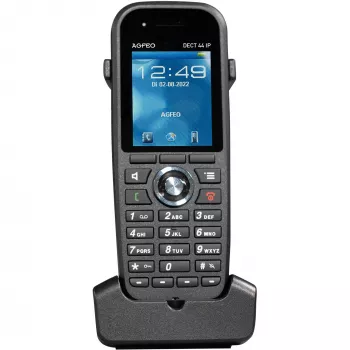 DECT-telefoon agfeo hypervoice DECT44 IP voor VoIP – draadloze SIP-telefoon, compatibel met DECT-IP-basisstations