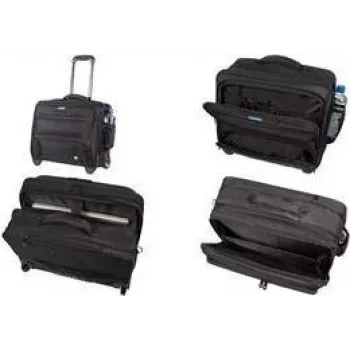LIGHTPAK laptoptrolley RPET Synthetic Fibre zwart (46215)
