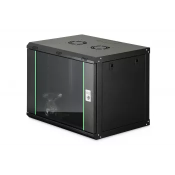 Wandgemonteerde schakelkast DIGITUS Dynamic-N 9U, 600x450 mm (BxD), IP20, slot met sleutel, ongemonteerd