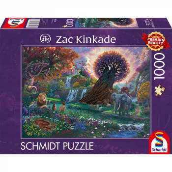 Schmidt Spiele puzzel, Zac Kinkade, The Garden of Eden, 1000 stukjes