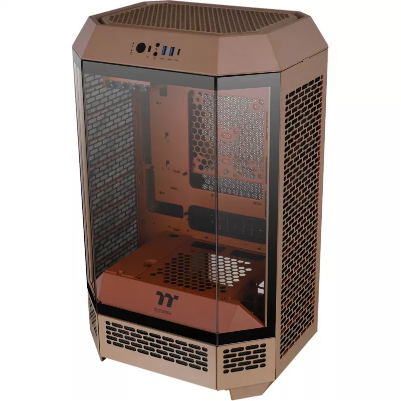 Thermaltake The Tower 300 - micro tower - micro ATX - zijpaneel met venster (gehard glas)