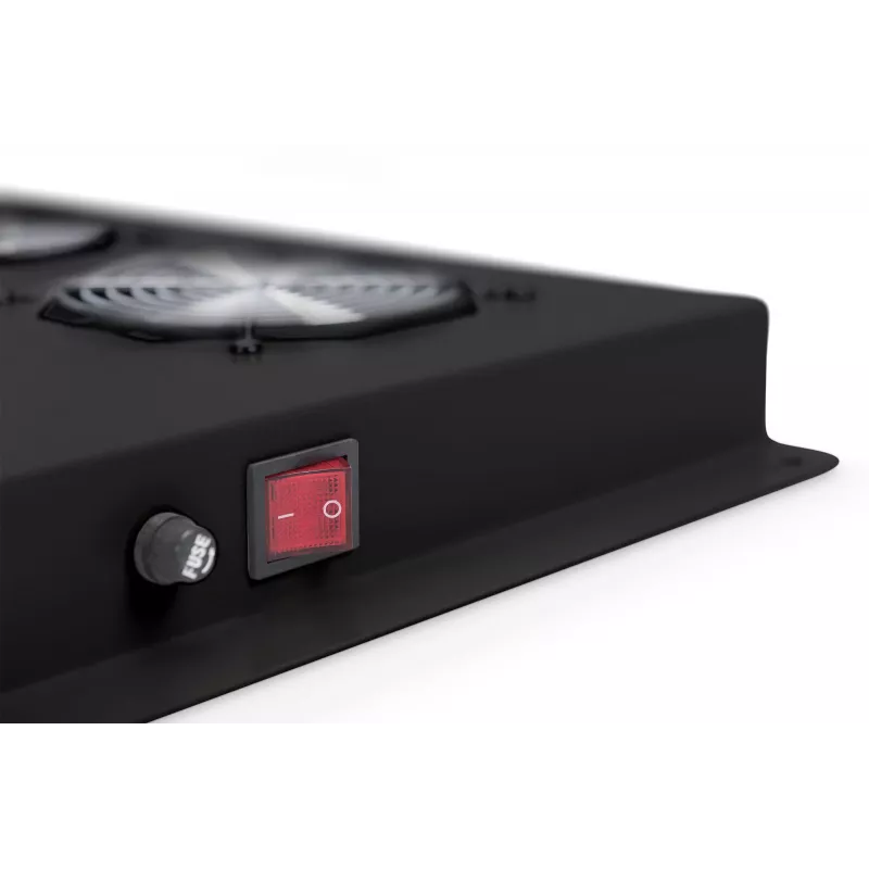 Digitus DN-19 FAN-6-SRV-B product zwart