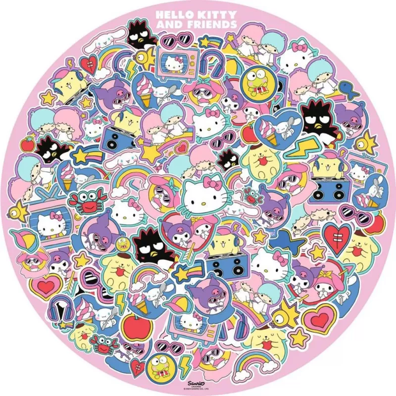 Ravensburger puzzel Hello Kitty and Friends — 500 stukjes, rond