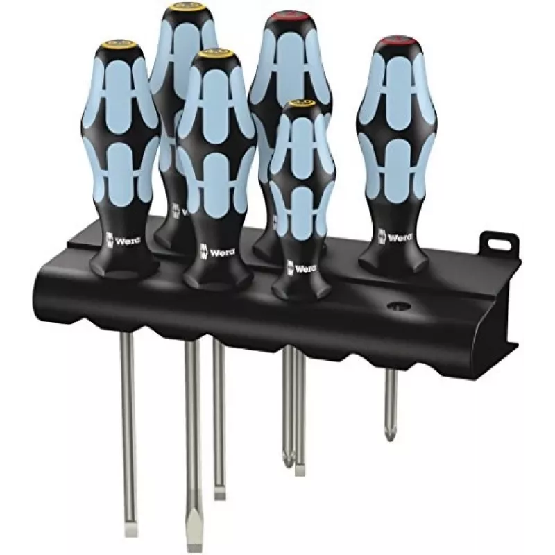 Wera 3334/6 roestvrijstalen schroevendraaierset (6 st.)