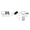 LogiLink CV0107 kabeladapter HDMI VGA zwart (CV0107)