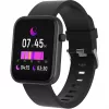 DENVER SW-182 - smartwatch met bandje - 4,3 cm (1,7 inch) display - Bluetooth - zwart (116111000580)