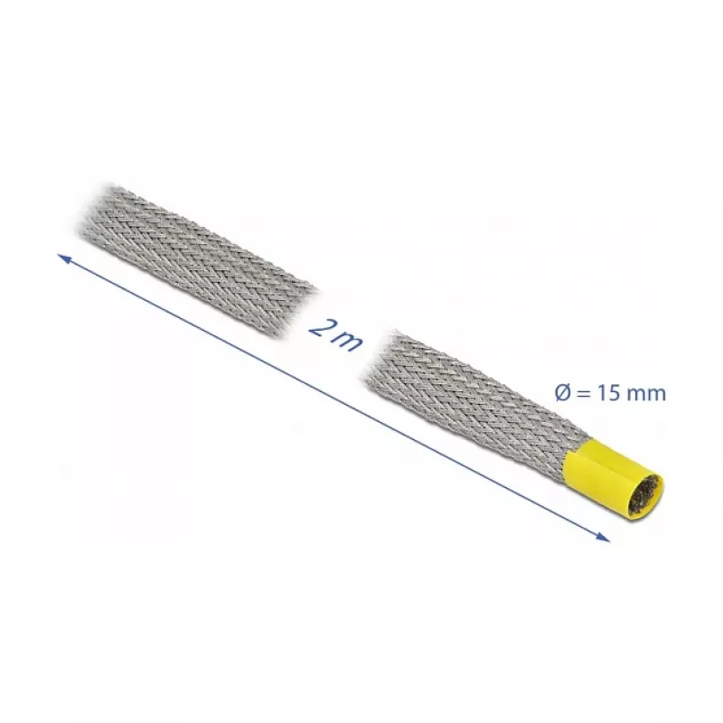 Kabelslang DeLOCK 20789 grijs