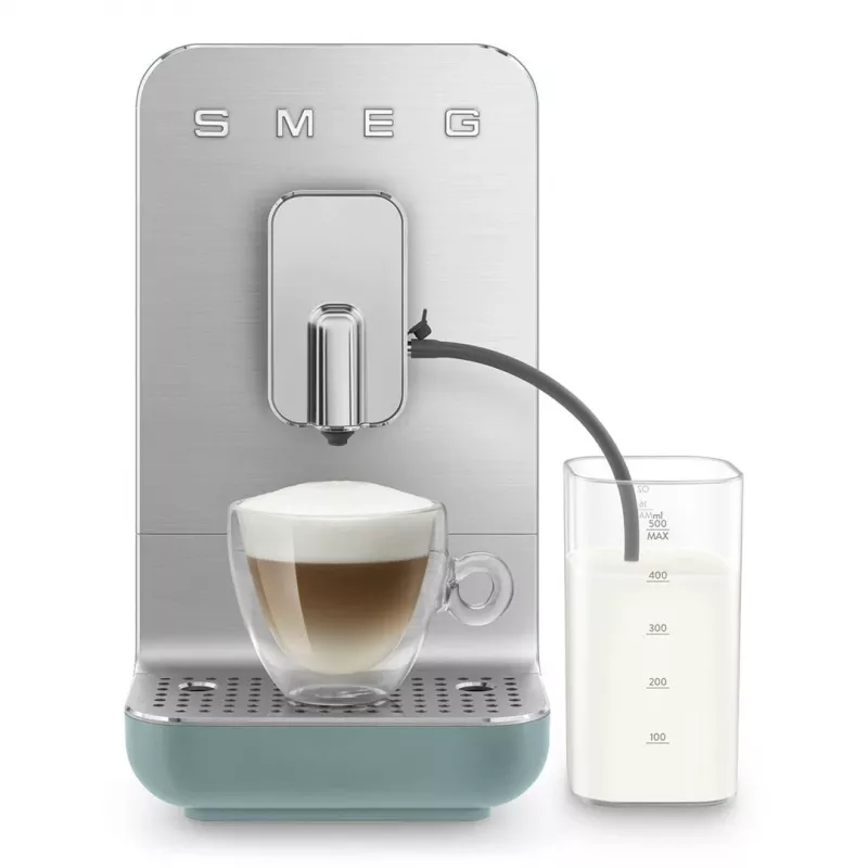 Smeg Collection espressomachine BCC13EGMEU smaragdgroen