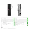 Lenovo Renew | Grade A | ThinkCentre M720s SFF | Intel Core i5 | i5-8400 | 8 GB | SSD | 256 GB | Intel UHD Graphics | Windows 11 Pro