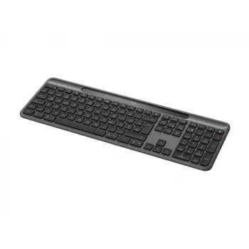 Logitech Signature Slim Solar+ K980 draadloos toetsenbord, Duitse QWERTZ, grafiet