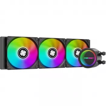 Xilence XC997 computerkoelsysteem processor vloeistofkoelset 12 cm zwart 1 stuk