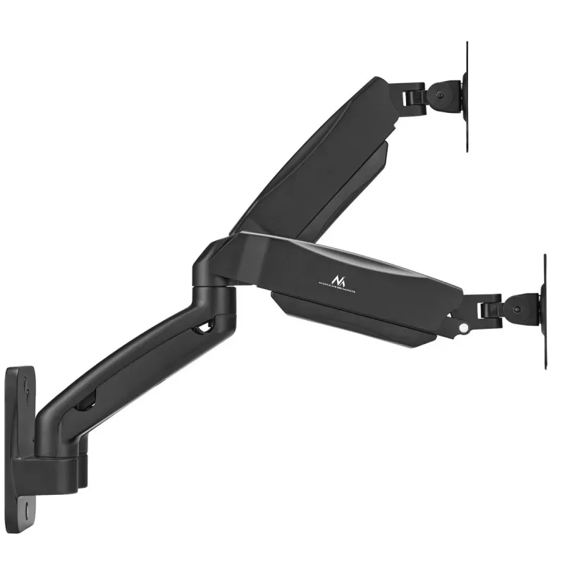 Maclean wandbeugel voor twee monitors, 17-32'', max. 9 kg, mechanische veer, MC-988