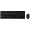 A4Tech FStyler FG1035 draadloze toetsenbord-en-muisset, 2,4G, grijs