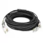 Glasvezel-breakoutkabel DIGITUS DK-24338U030BK-BBB, vooraf geassembleerd OM4 multimode 8-aderig, LC/UPC–LC/UPC, 30 m, U-DQ(ZN) BH