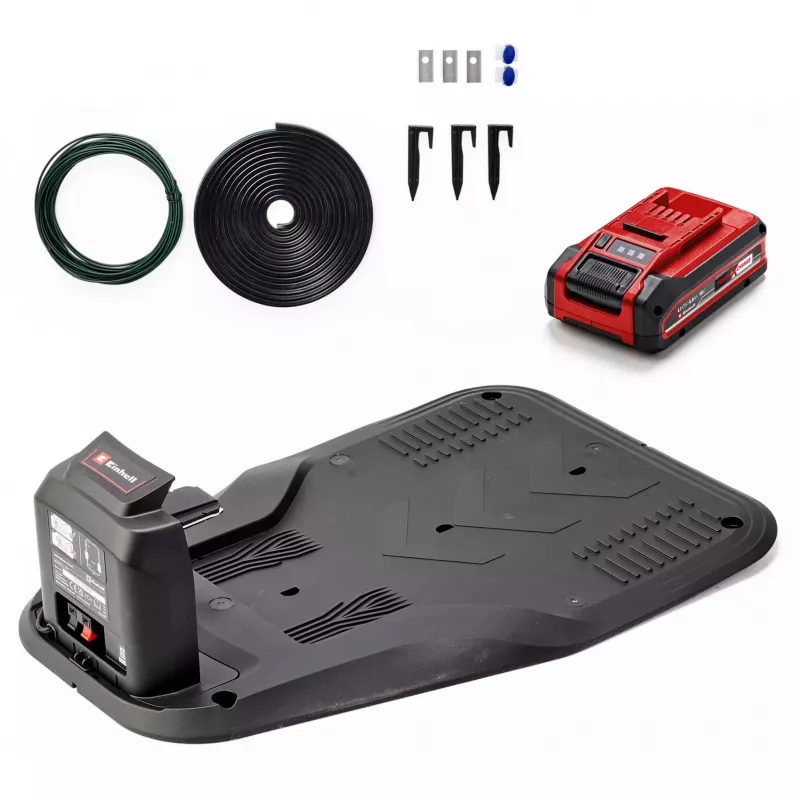 Power X-Change robotmaaier FREELEXO CAM PLUS 600 (rood/zwart, Li-Ion accu Plus 4,0Ah, camera + sensor)