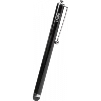 SBS stylus pen voor capacitieve touchscreens, zwart (TE0USC60K)