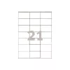 Avery 3481 zelfklevende etiketten rechthoekig permanent wit 2100 stuks