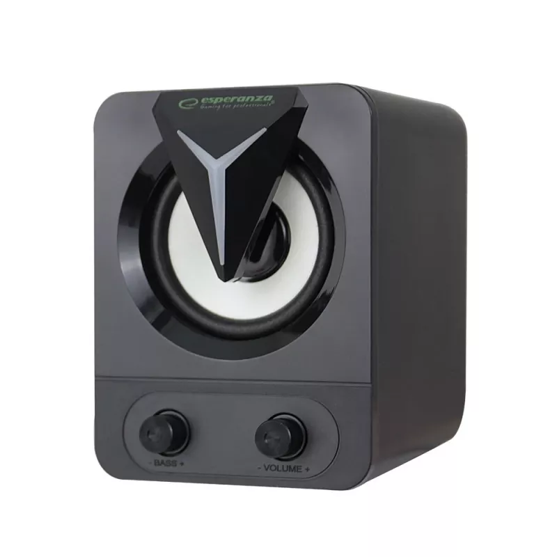 Esperanza EGS107 luidspreker 2.1 USB LED 5 W zwart
